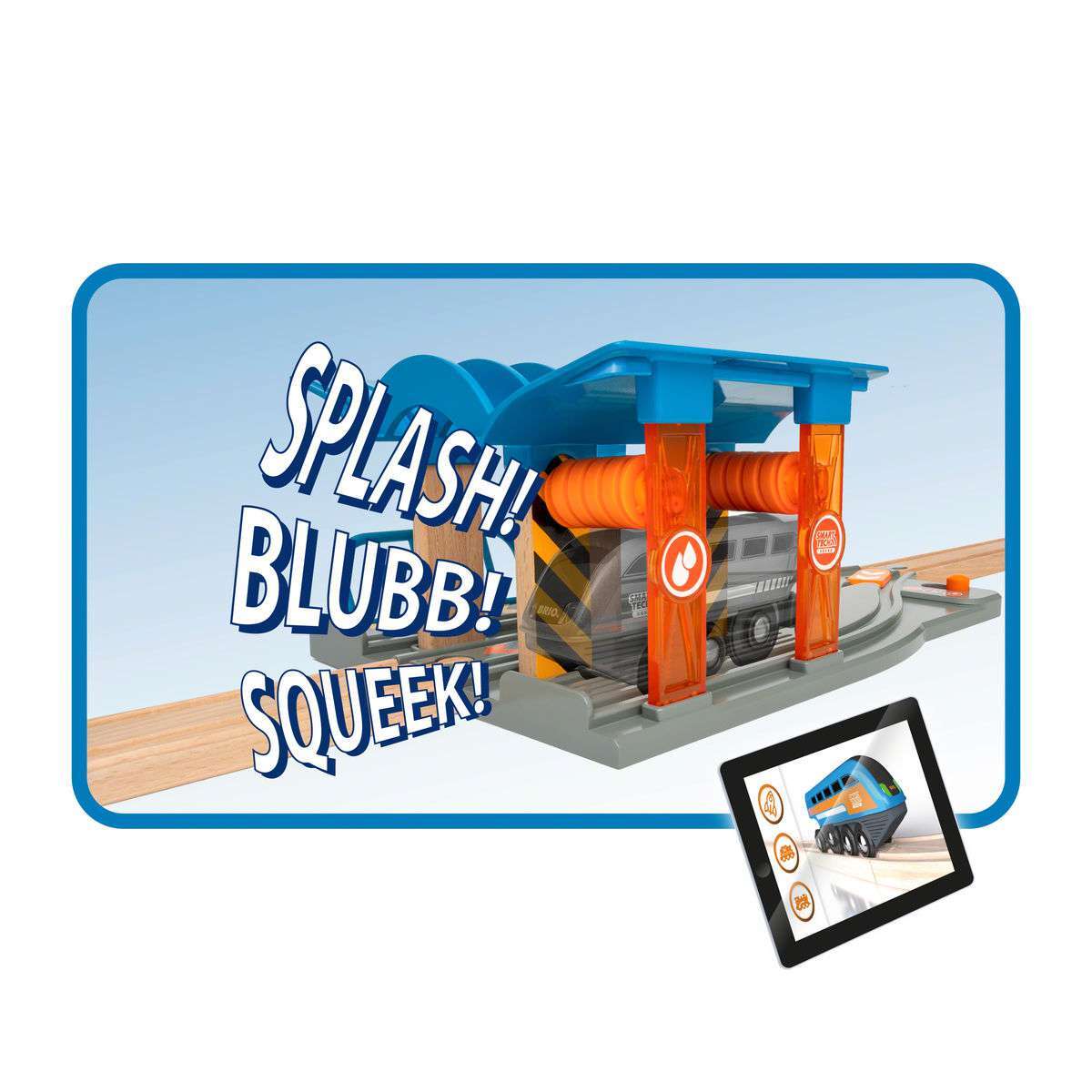 BRIO Spiel Smart Tech Sound Waschstraße mit Werkstatt
