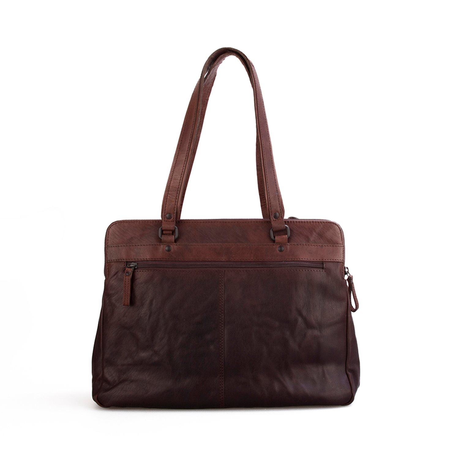 Spikes & Sparrow Laptop Shoulderbag brandy II