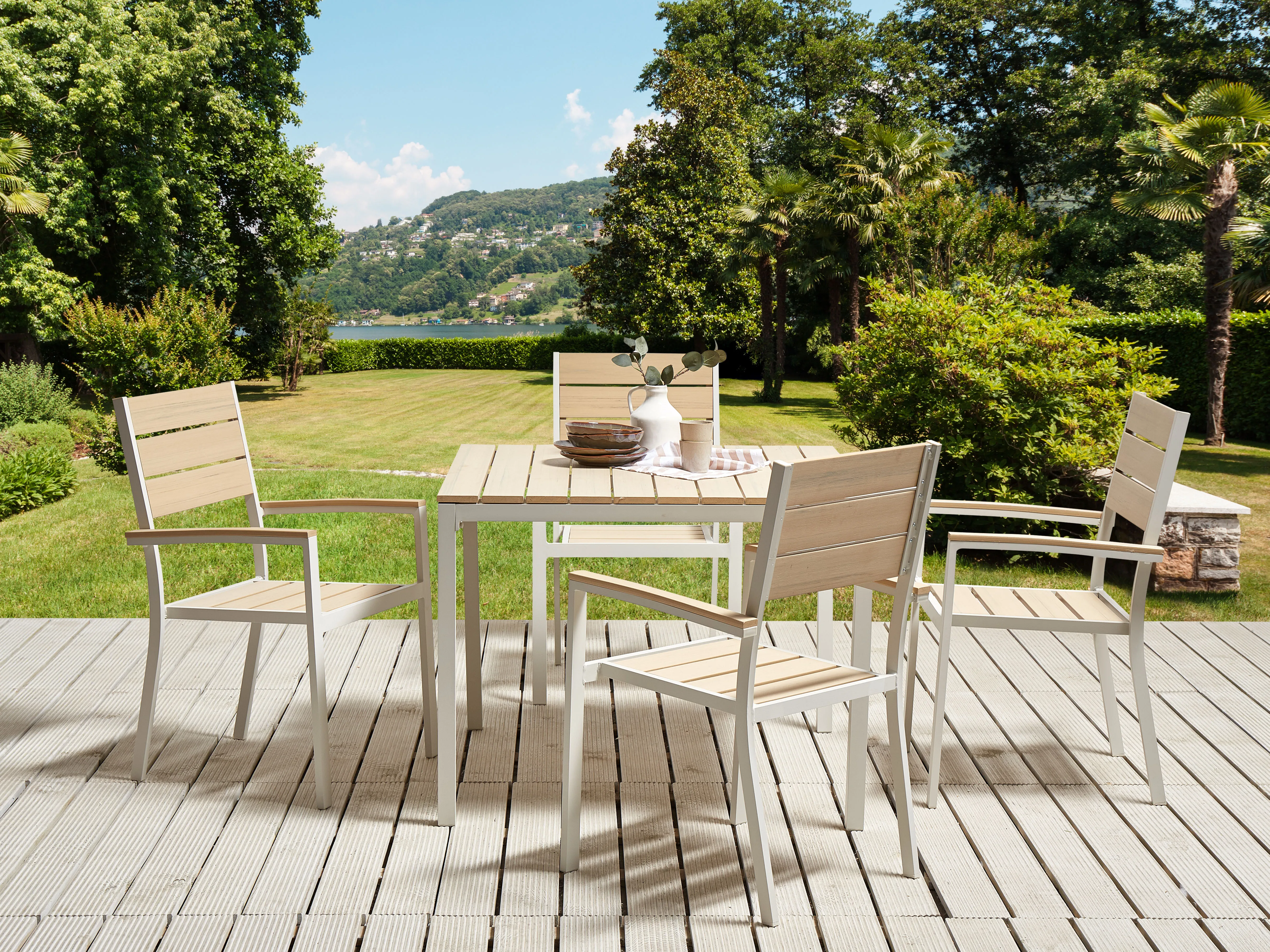 Tuinset 4-zits PRATO Beige