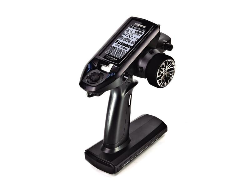Futaba Fernsteuerung T4PM Plus, 2.4 GHz T-FHSS SR, Inkl. R3 4-Kanal Sender für RC Autos inklusive Empfänger