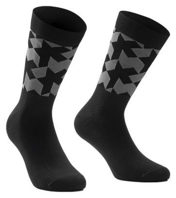 Paire de Chaussettes Assos Monogram Evo Noir
