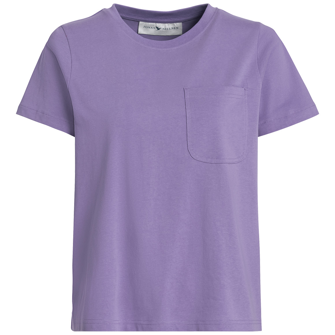 Jonas Nielsen Damen T-Shirt mit Brusttasche lila