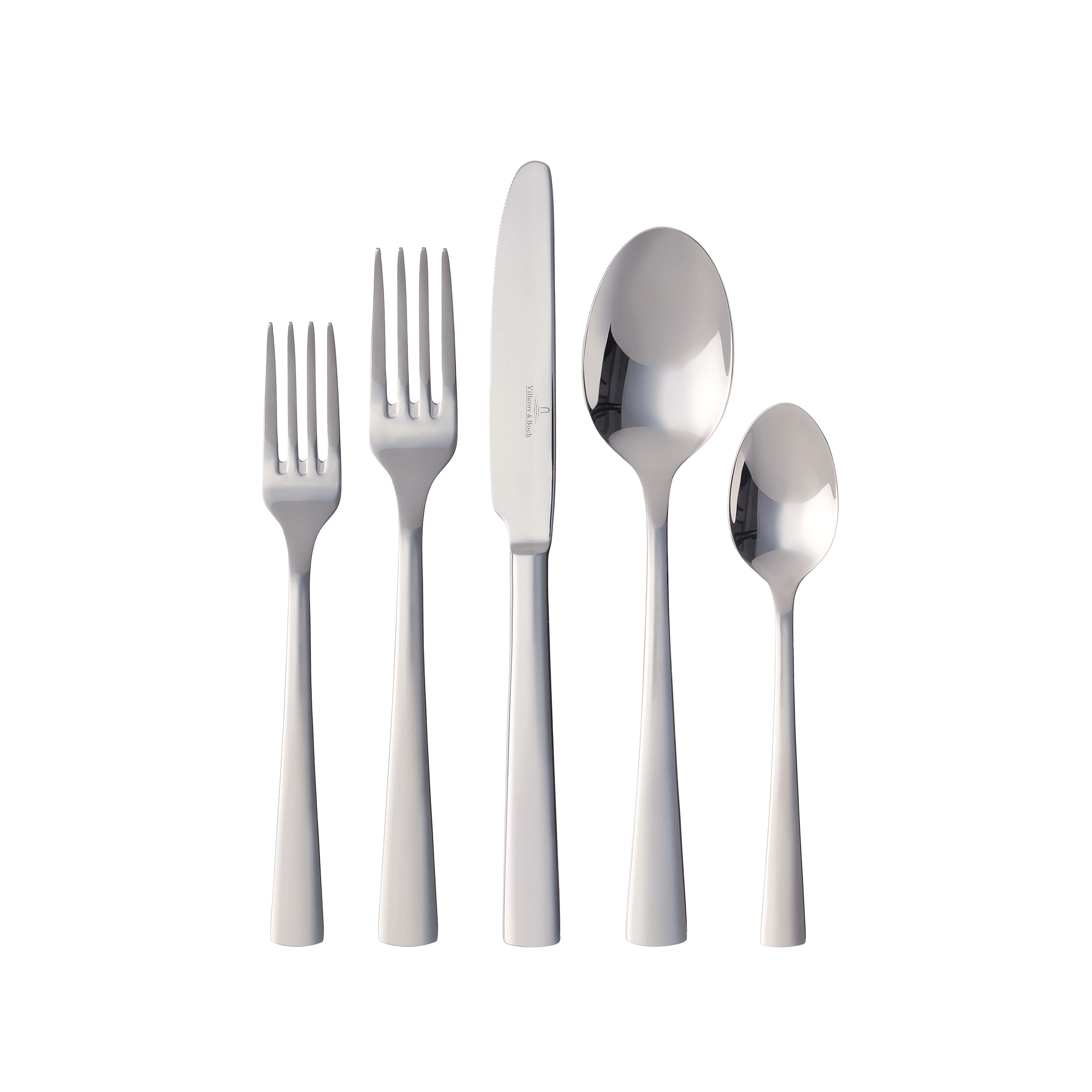 Chancellor 60-piece flatware set stainless steel
