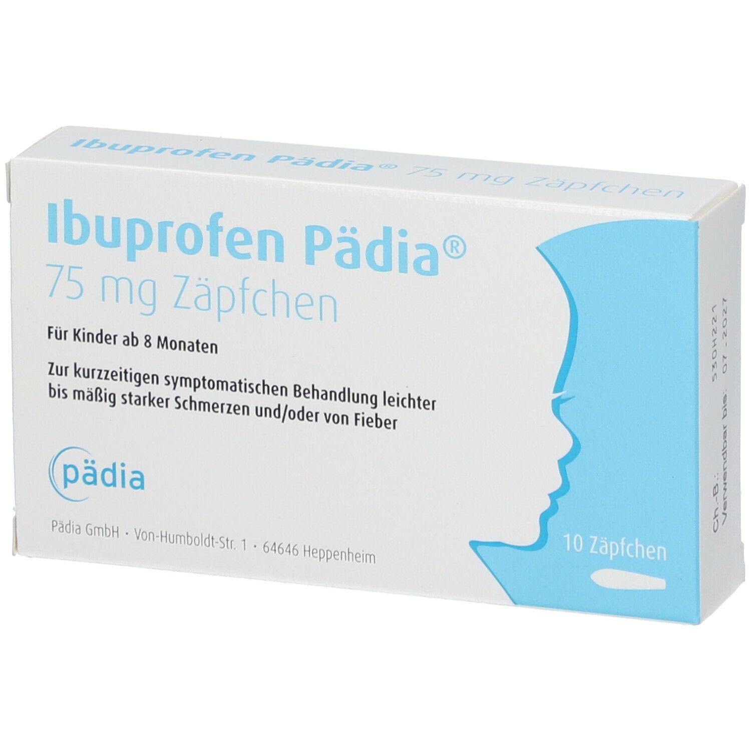 Ibuprofen Pädia® 75 mg Zäpfchen