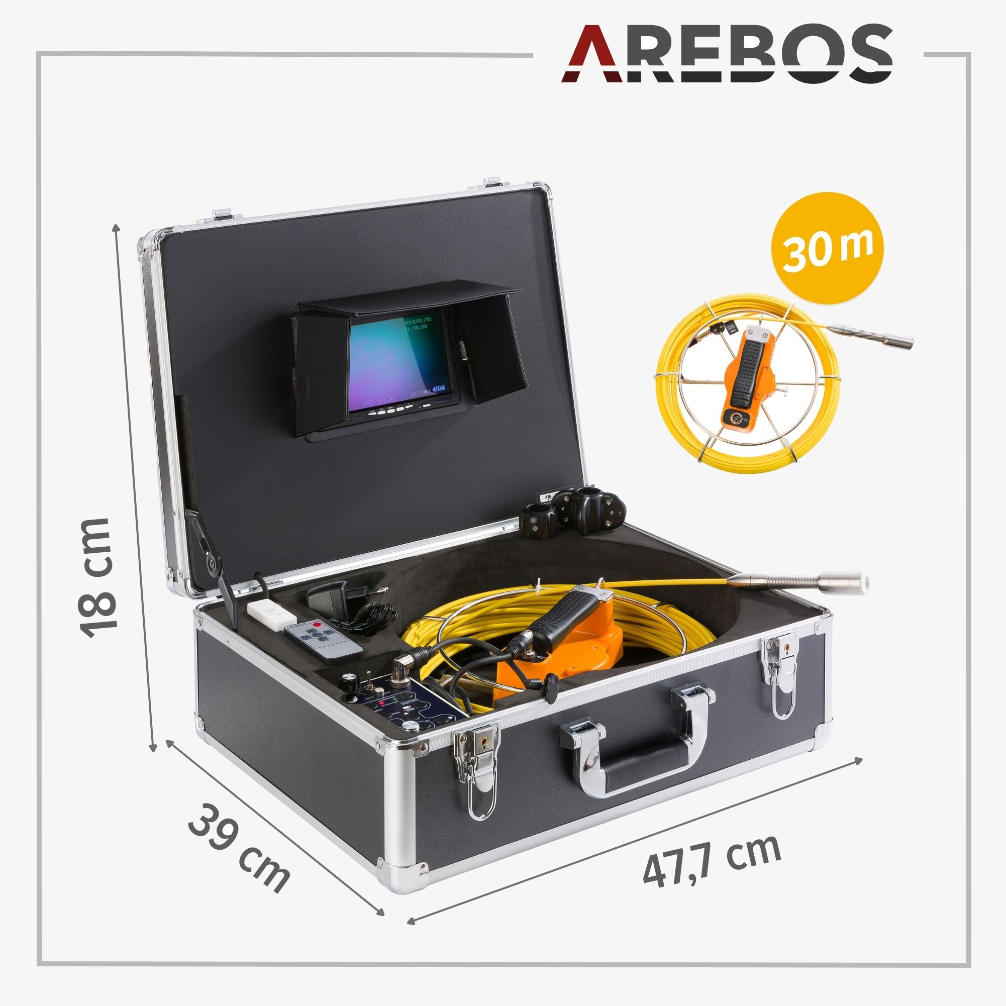 Rohrkamera mit USB-Anschluss