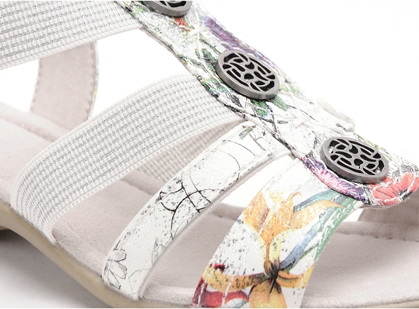 Jana nu pieds plats femme 28165 28 multicolore