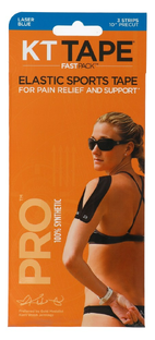 KT Tape Pro Fastpack Elastic Sports Tape Blauw 3ST