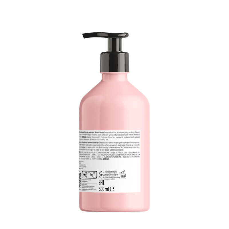 Shampooing fixateur de couleur Vitamino Color 500 ml