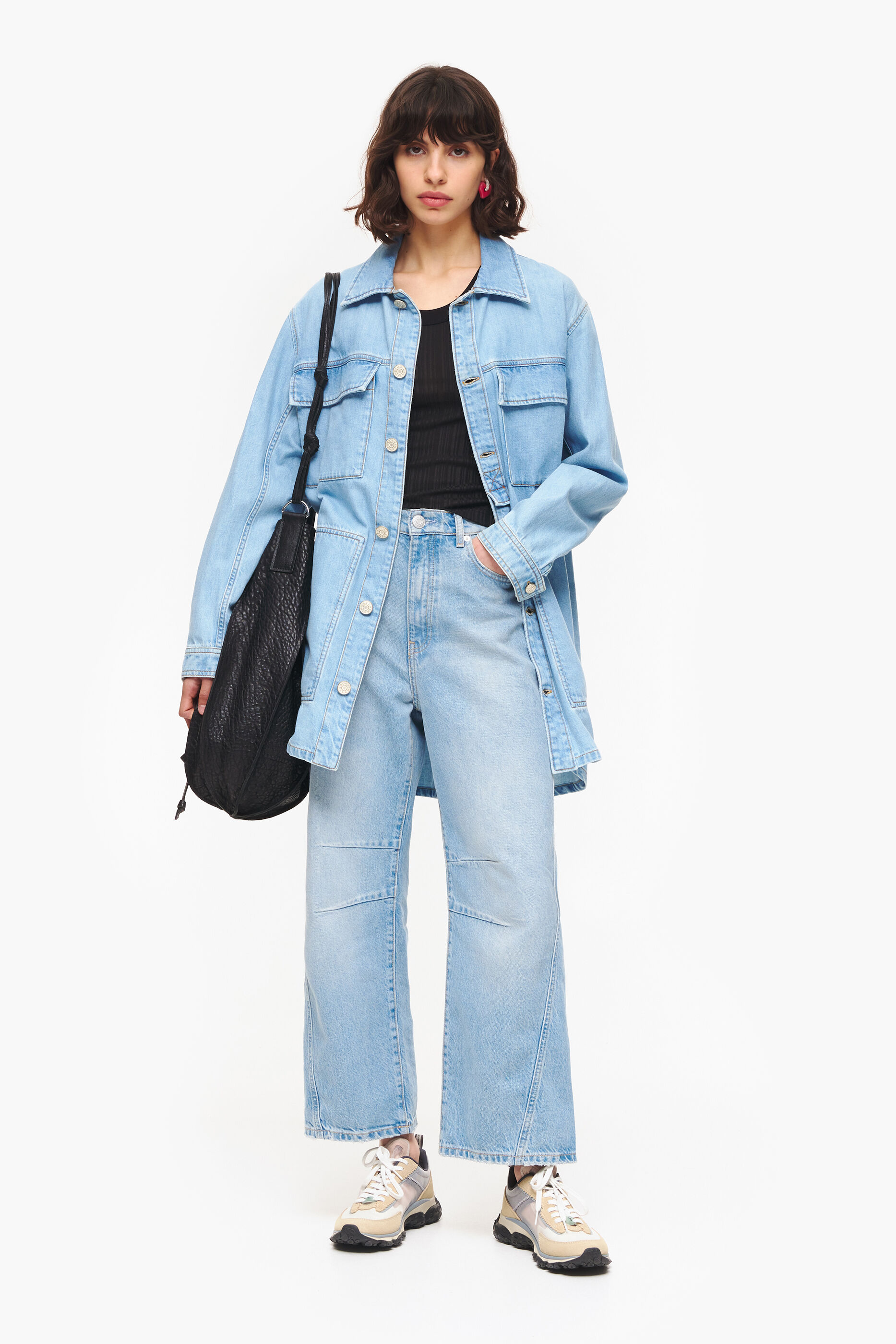 blusa preta justa