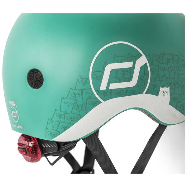 Scoot and RideScoot and Ride   reflektierender Helm forest