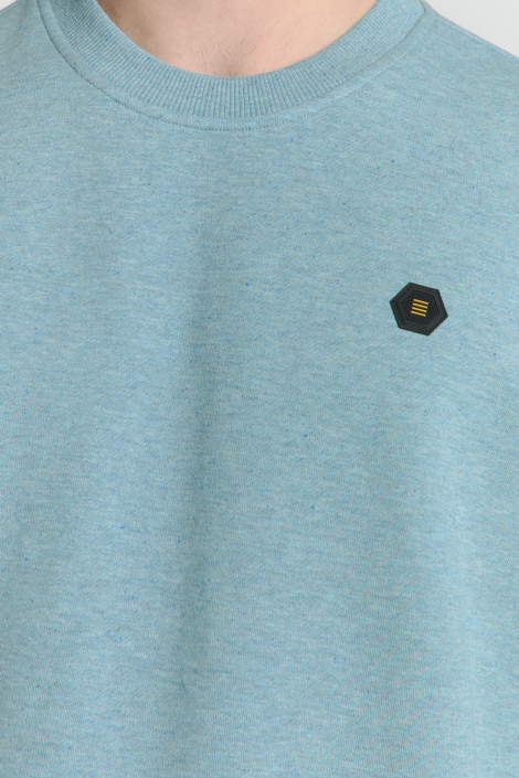 NO-EXCESS blauwe heren sweater