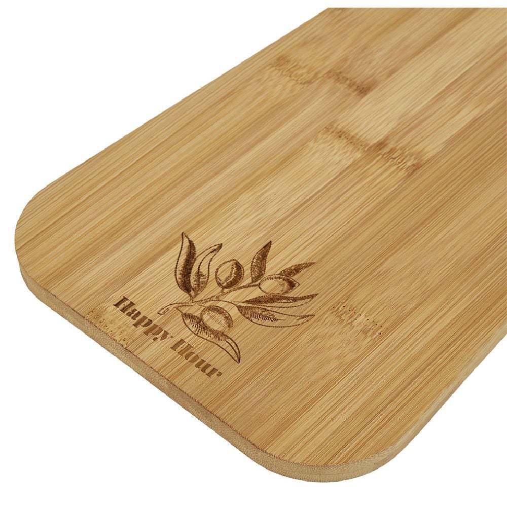 Planche à découper en bambou - 45x20xép1,2cm
