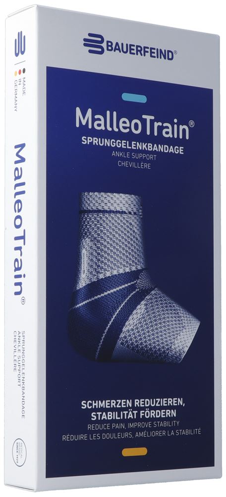 Bauerfeind MalleoTrain Aktivbandage<br>1 Stück, Gr3, rechts titan