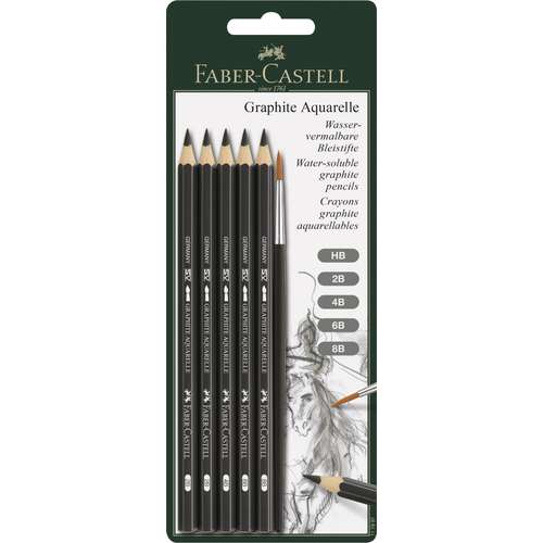 FABER-CASTELL Aquarellbleistift GRAPHITE AQUARELLE-Set