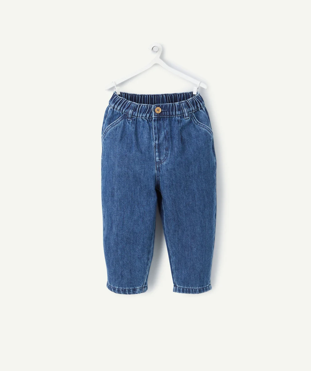PANTALON SLOUCHY BÉBÉ GARÇON EN DENIM LOW IMPACT