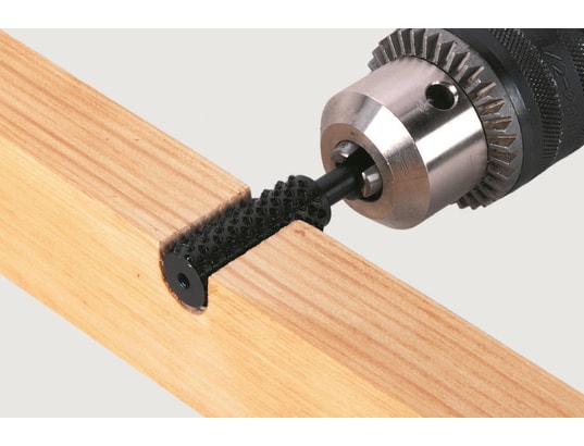 WOLFCRAFT - Coffret embouts de fraisage 1 râpe de profilage cylindrique diam.12 mm 2530000