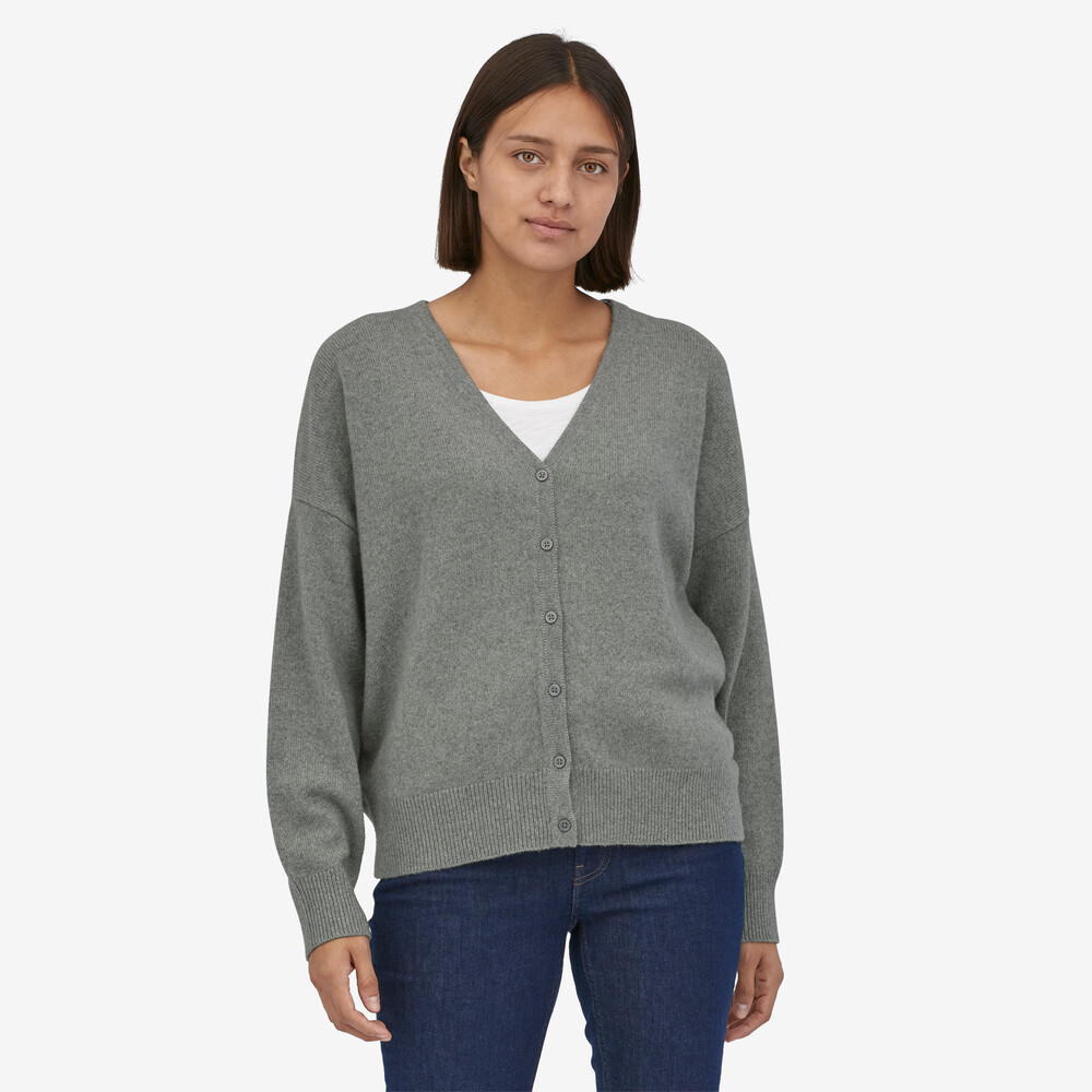 Damen-Cardigan aus recyceltem Kaschmir