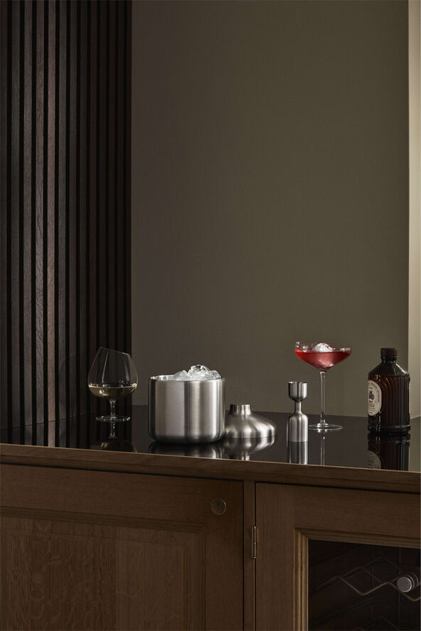 Eva Solo Liquid Lounge Isoleret isspand med ske Brushed steel