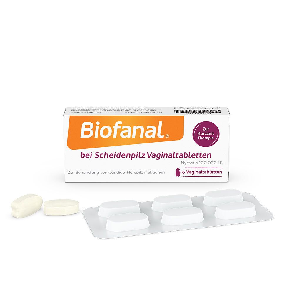 Biofanal® bei Scheidenpilz Vaginaltabletten