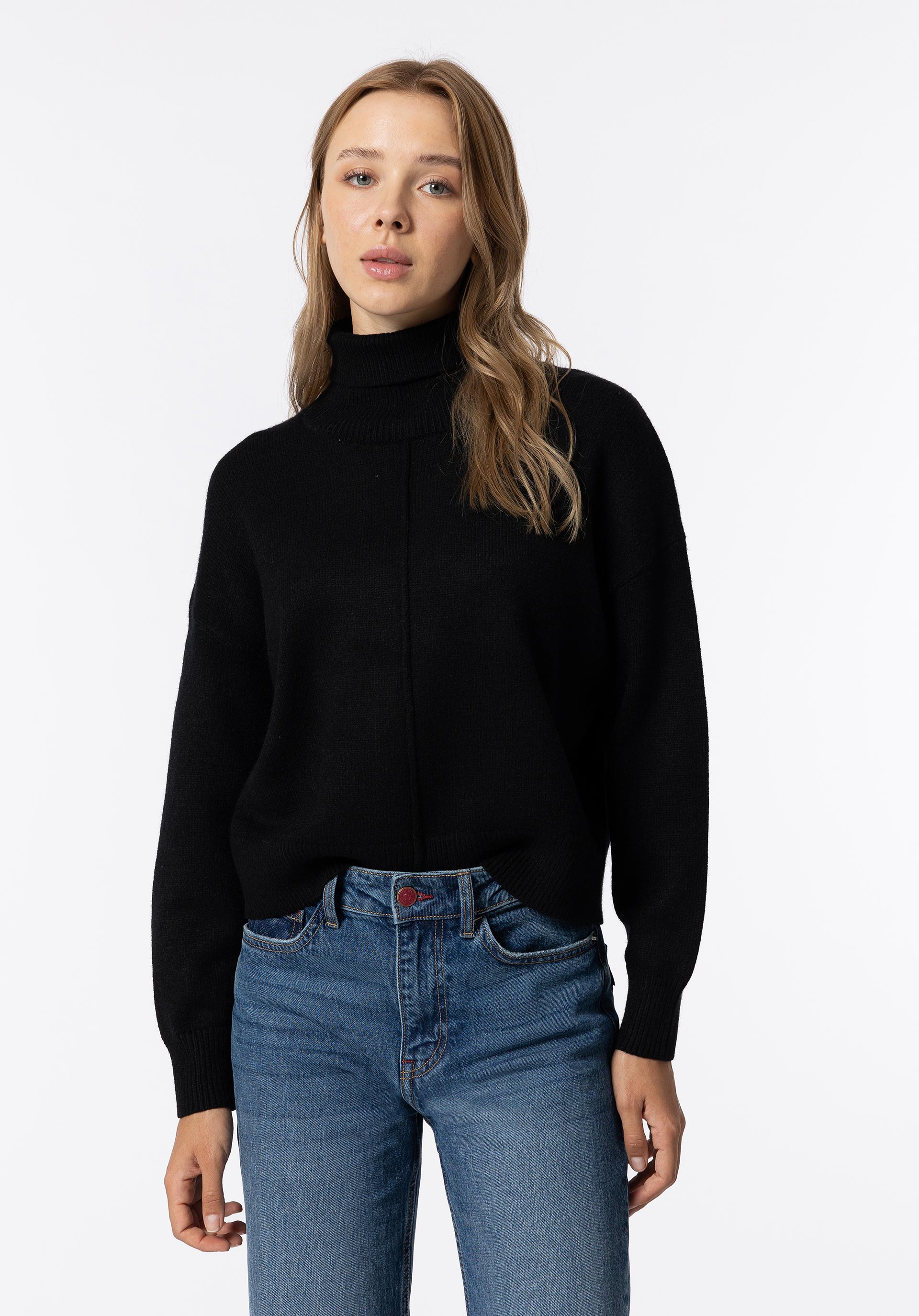 Camisola de Malha Gola Alta
