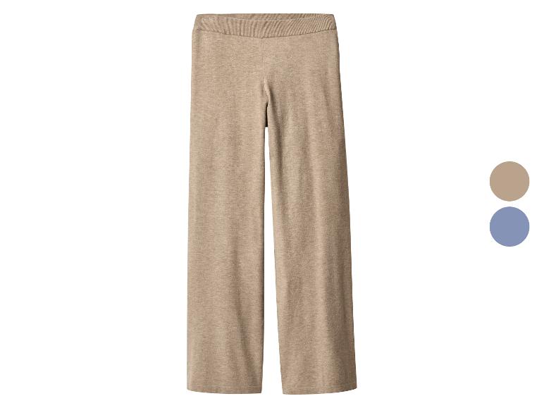 Gebreide dames broek