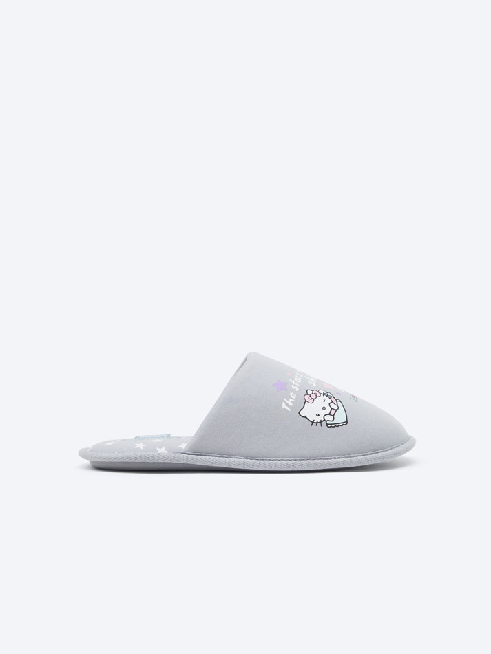 Chinelo Hello Kitty ©Sanrio - Cinza
