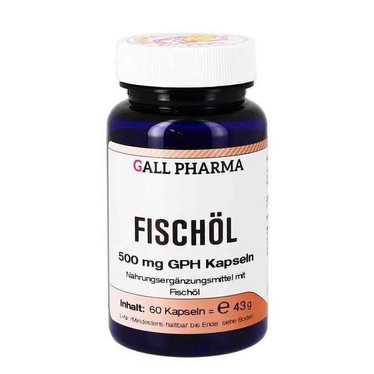 Fischöl 500 mg GPH Kapseln, 60 St