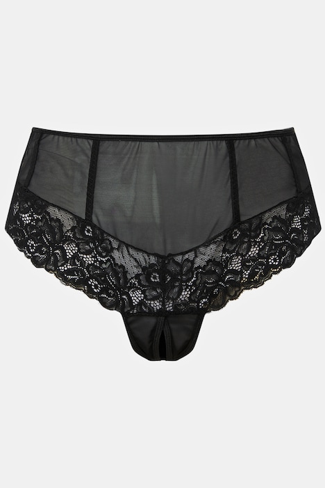 Brazillian, straps and lace, ouvert