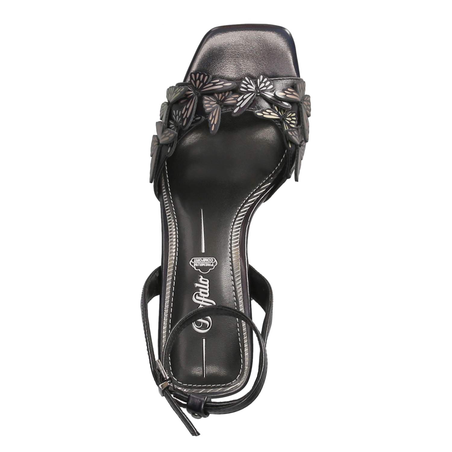 Buffalo Sandaletten APRIL BUTTERFLY - black