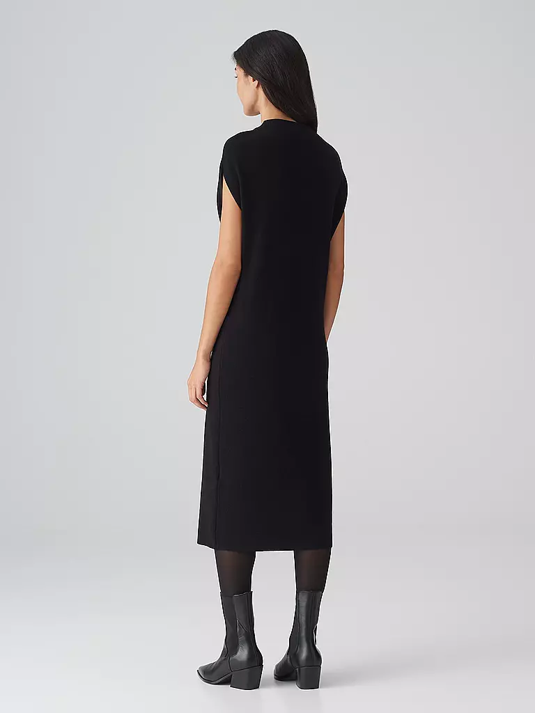 OPUS Midikleid WANONA schwarz
