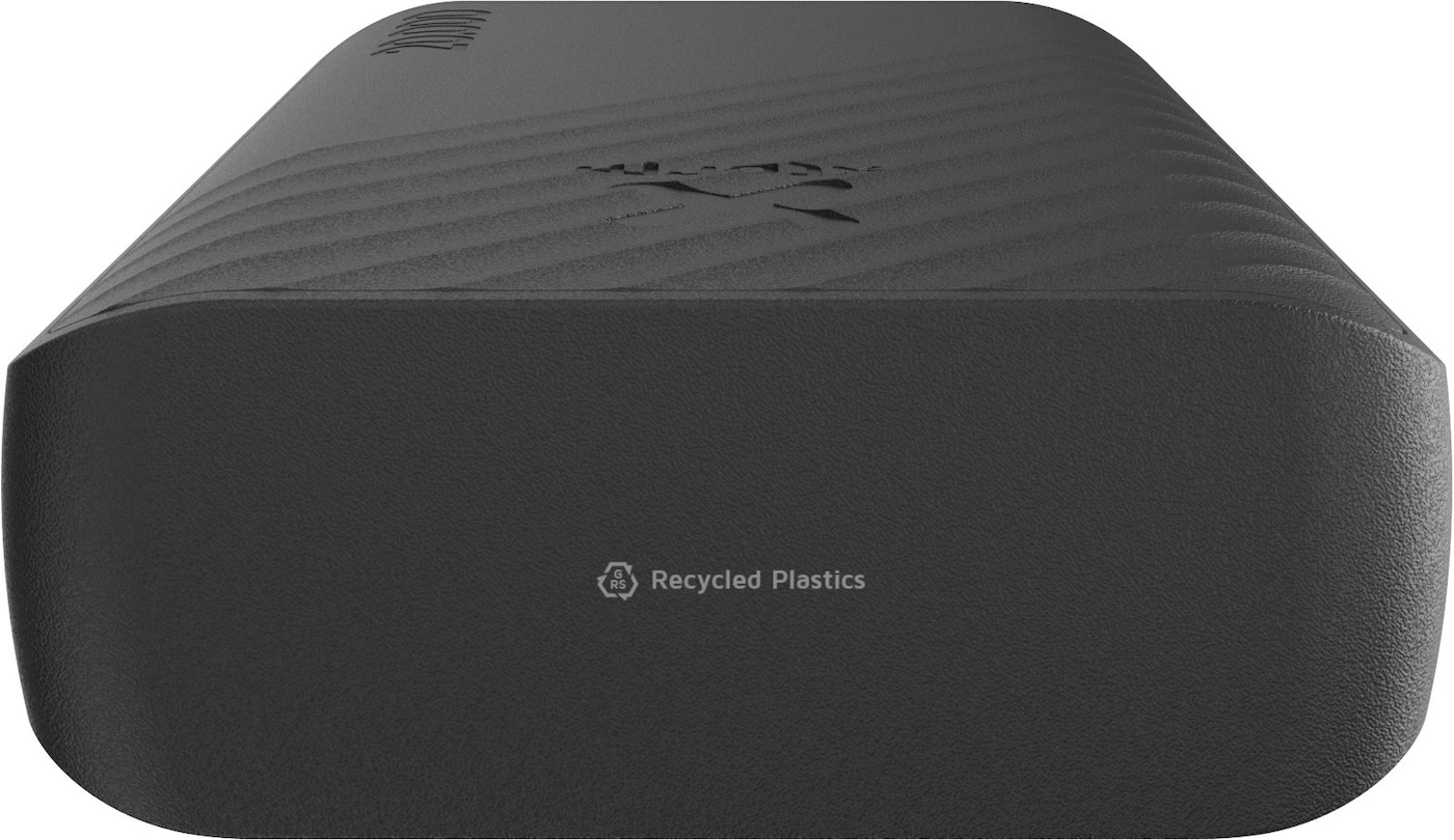(15W) 20000mAh Go2 Series USB C / USB A Powerbank Fast Charge Ladegerät (XG2201) - Charcoal Black