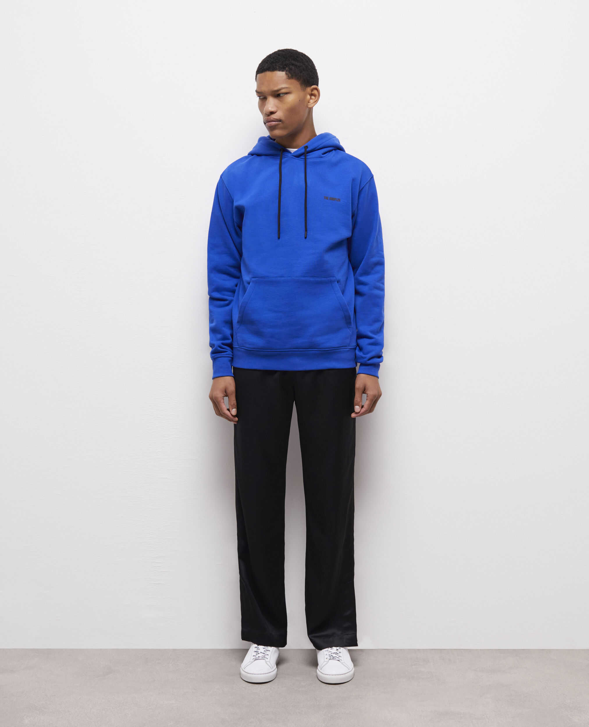Sweatshirt logo The Kooples bleu