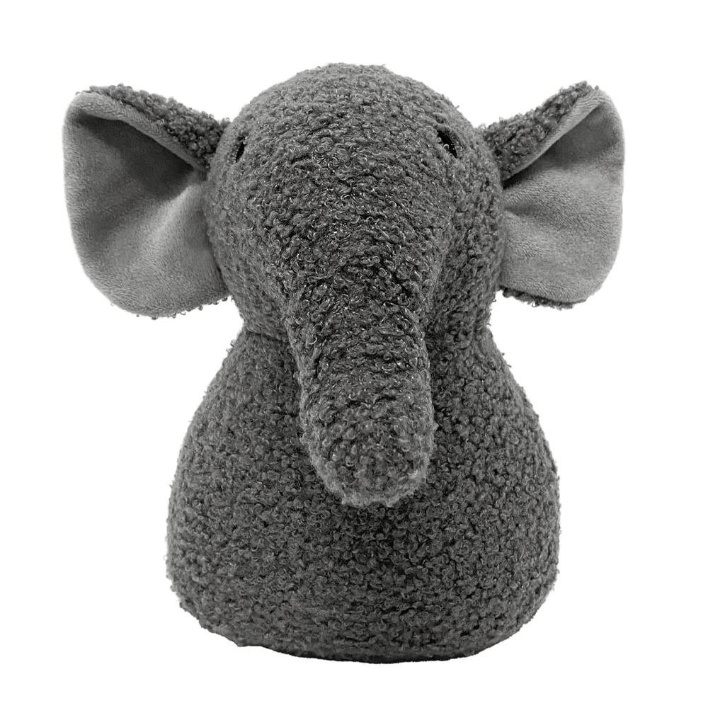 NO MARK Butée de Porte Gris Luance Forme Elephant