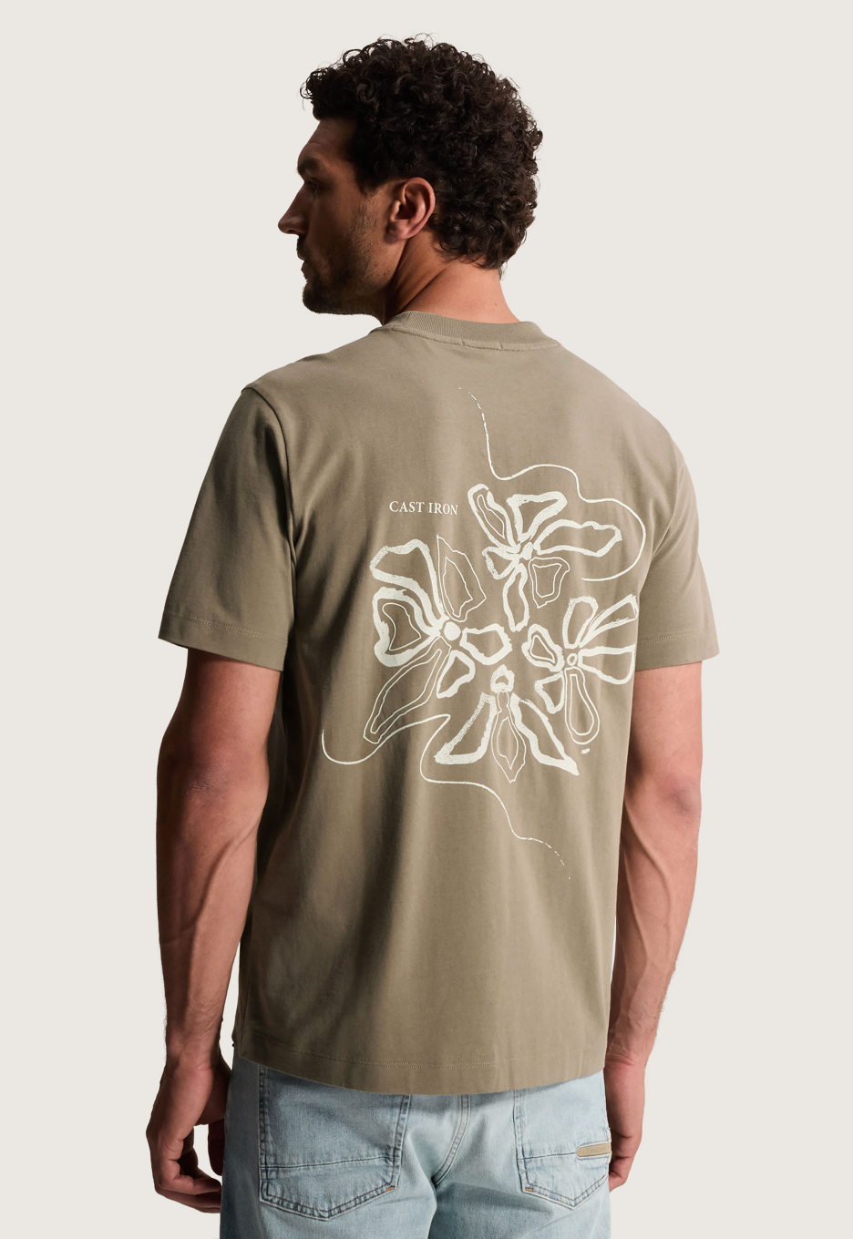 Cast Iron Regular Single Jersey T-shirt