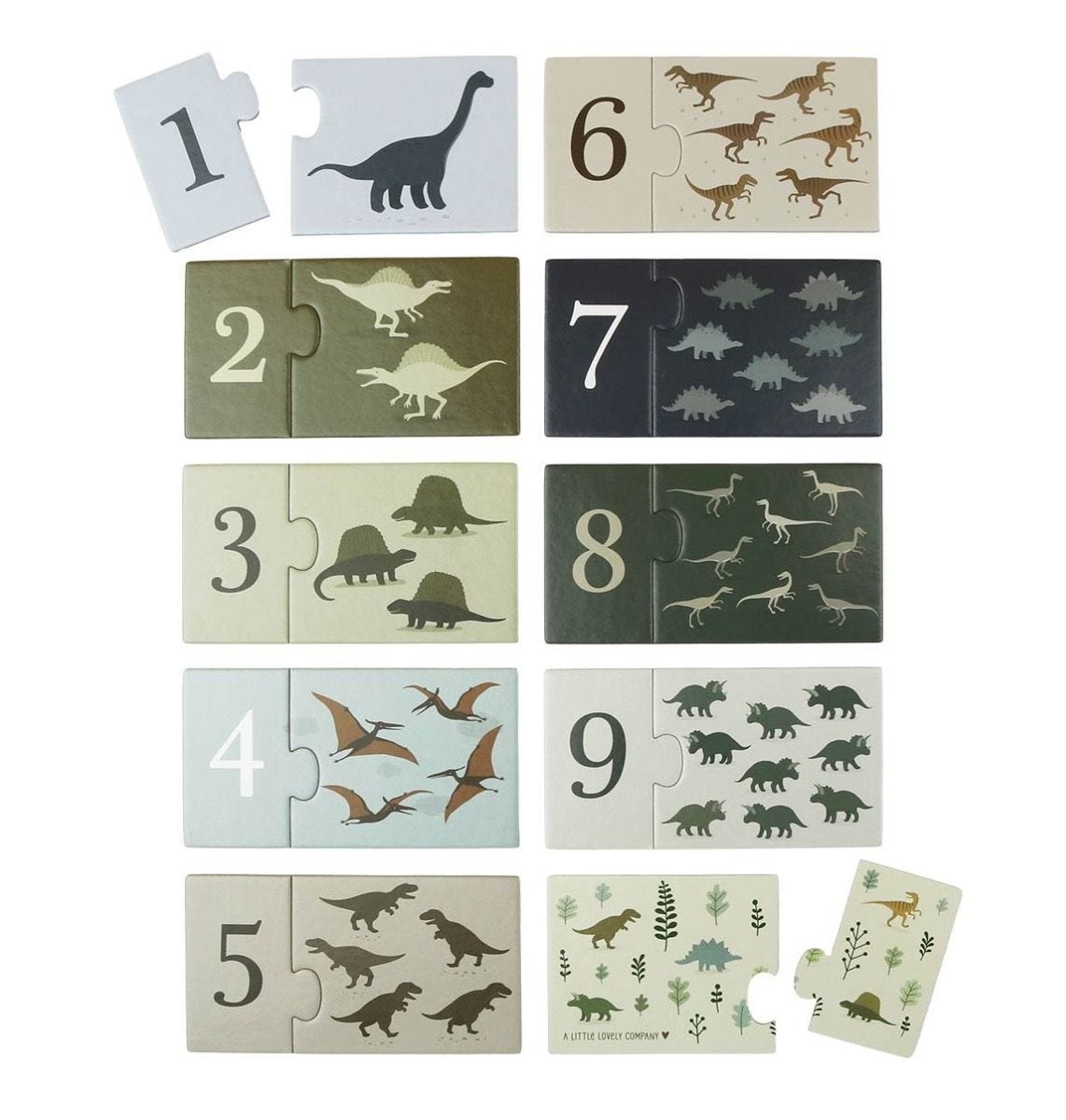 A little lovely company A Little Lovely Company telpuzzel dinosaurussen