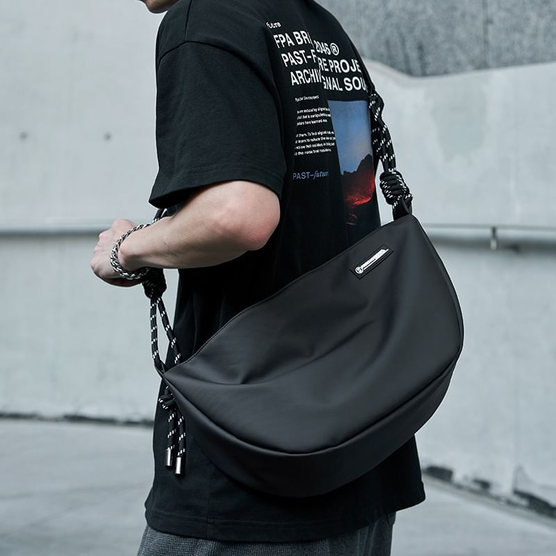Wavecho - Crossbodytas met appliquékoord