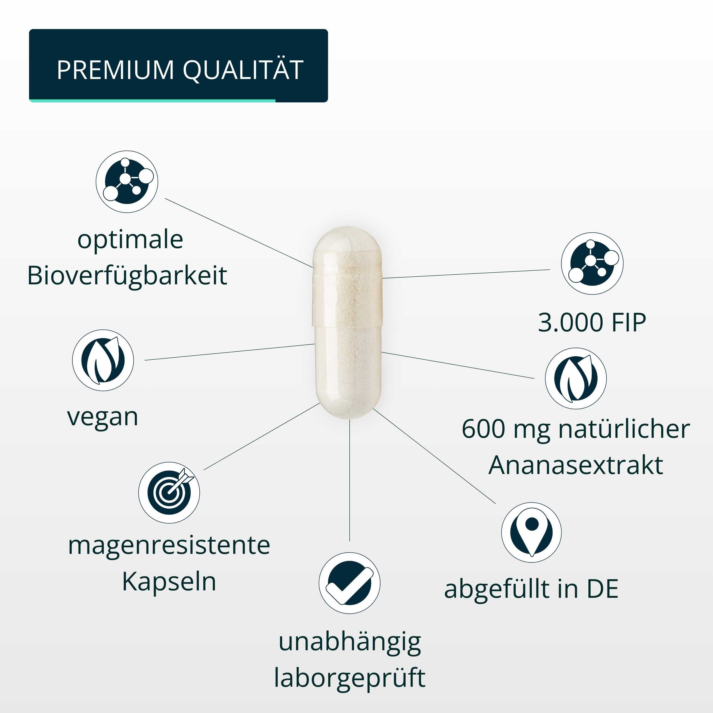 brandl® Bromelain | Enzyme aus der Ananas