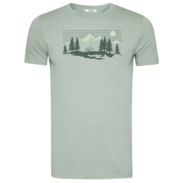 GreenBomb - Bike Mountain Pines Guide T-Shirt - T-shirt