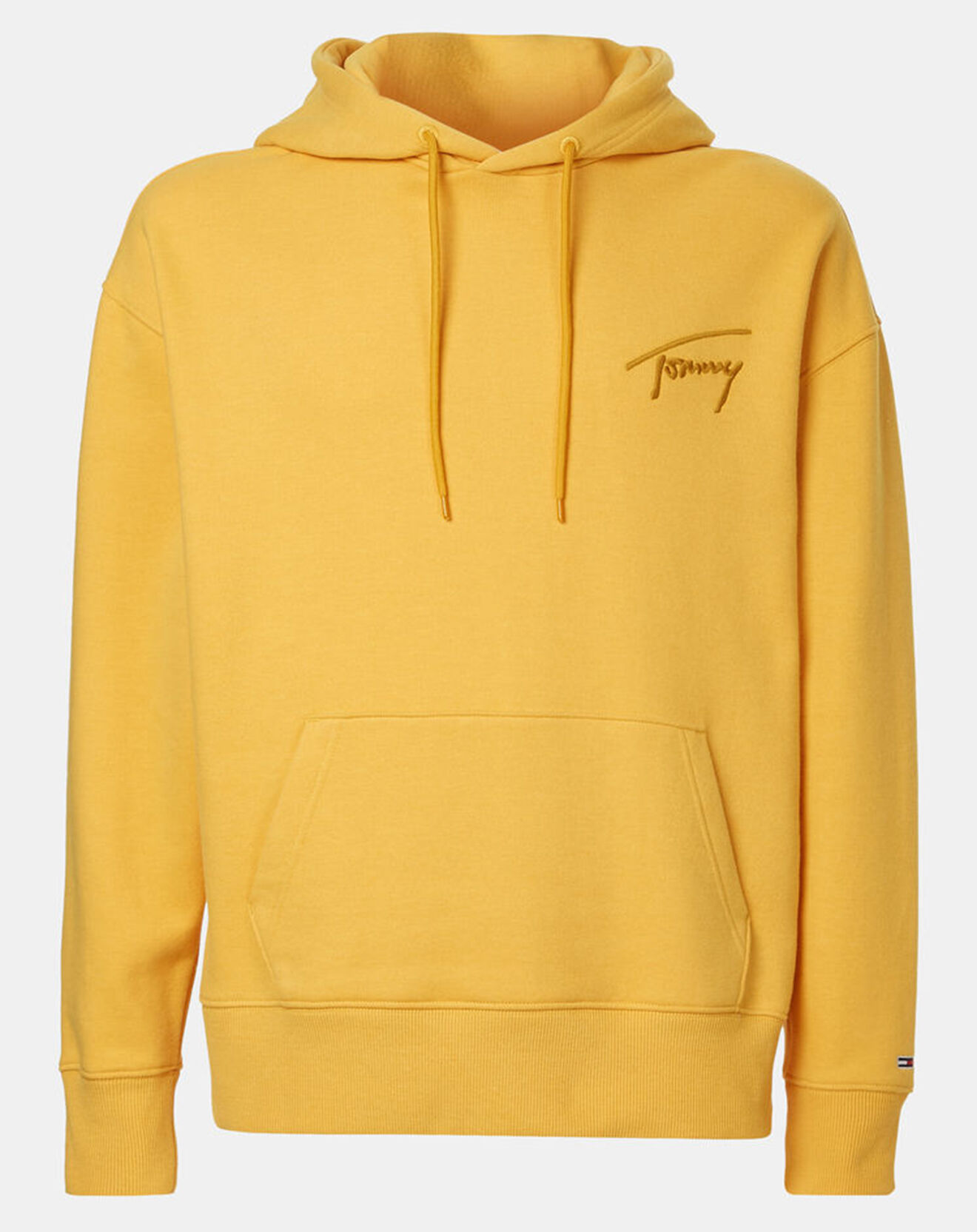 Tommy Jeans Sweat à capuche Signature jaune