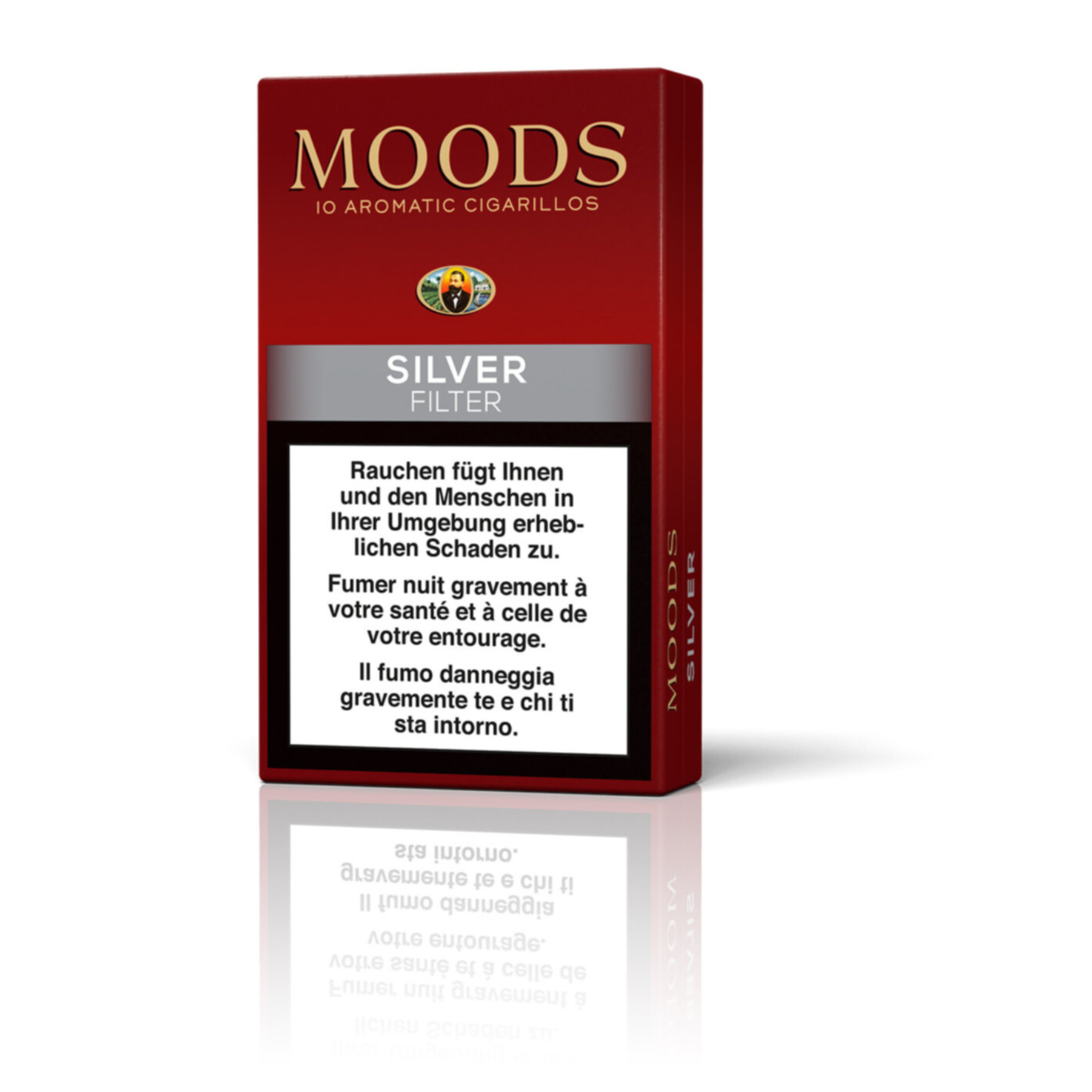 Moods Silver Filter 10 Zigarillos