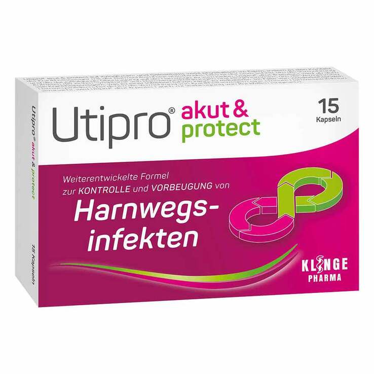 Utipro® akut & protect Kapseln, 15 St