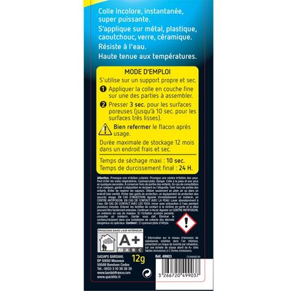 Colle Bardahl Stylo COLLE 12GR Universel