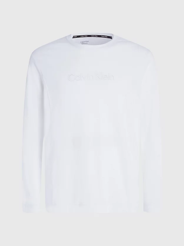 Camiseta de manga comprida para academia