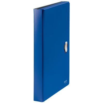 Leitz Recycle - Trieur à soufflet - 5 positions - A4 - pour 250 feuilles - à onglets - bleu
