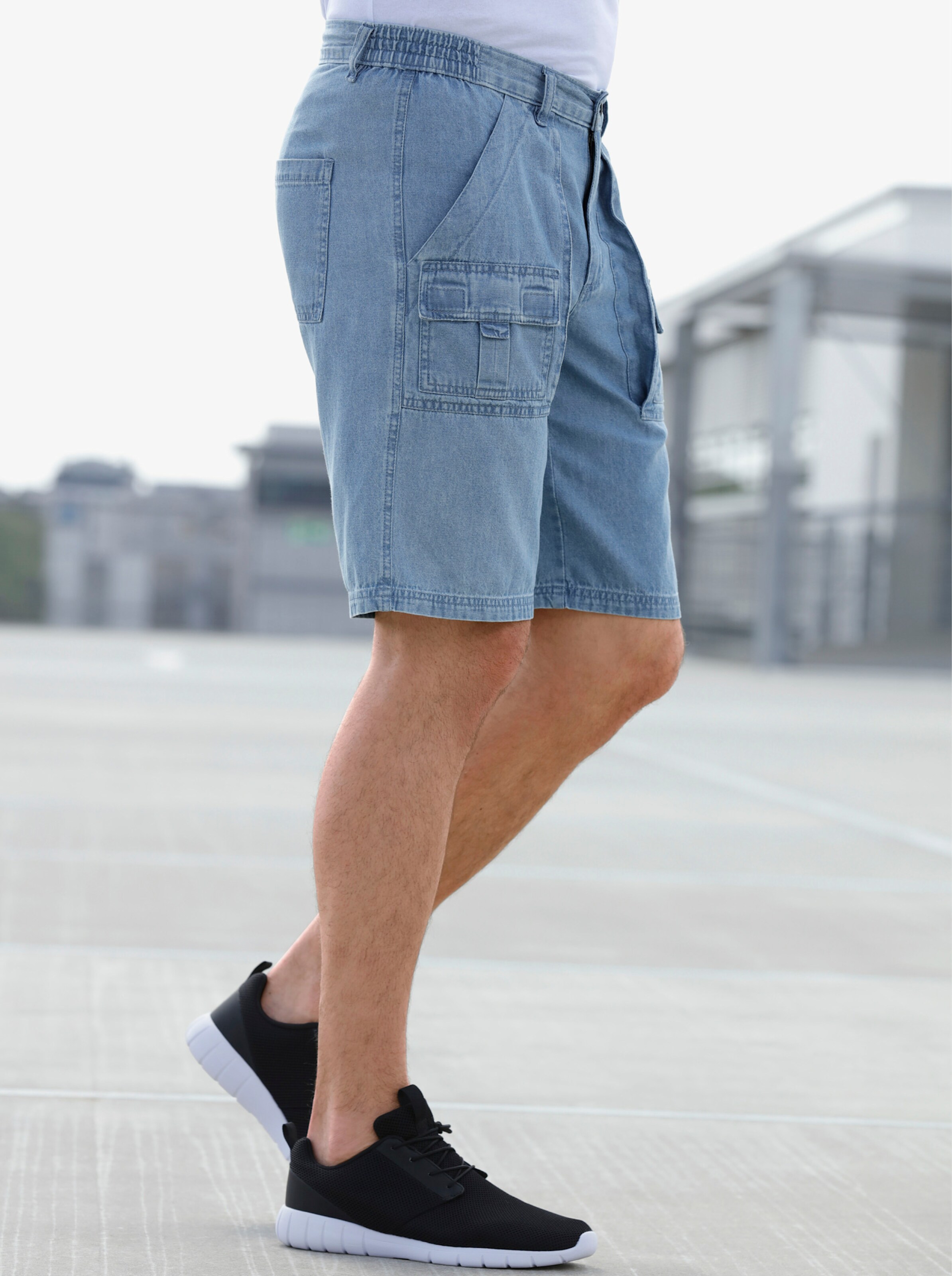 Jeans-Bermudas