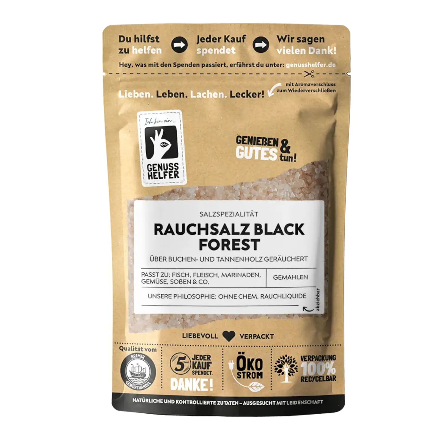 Rauchsalz Black Forest, Buche/Tanne