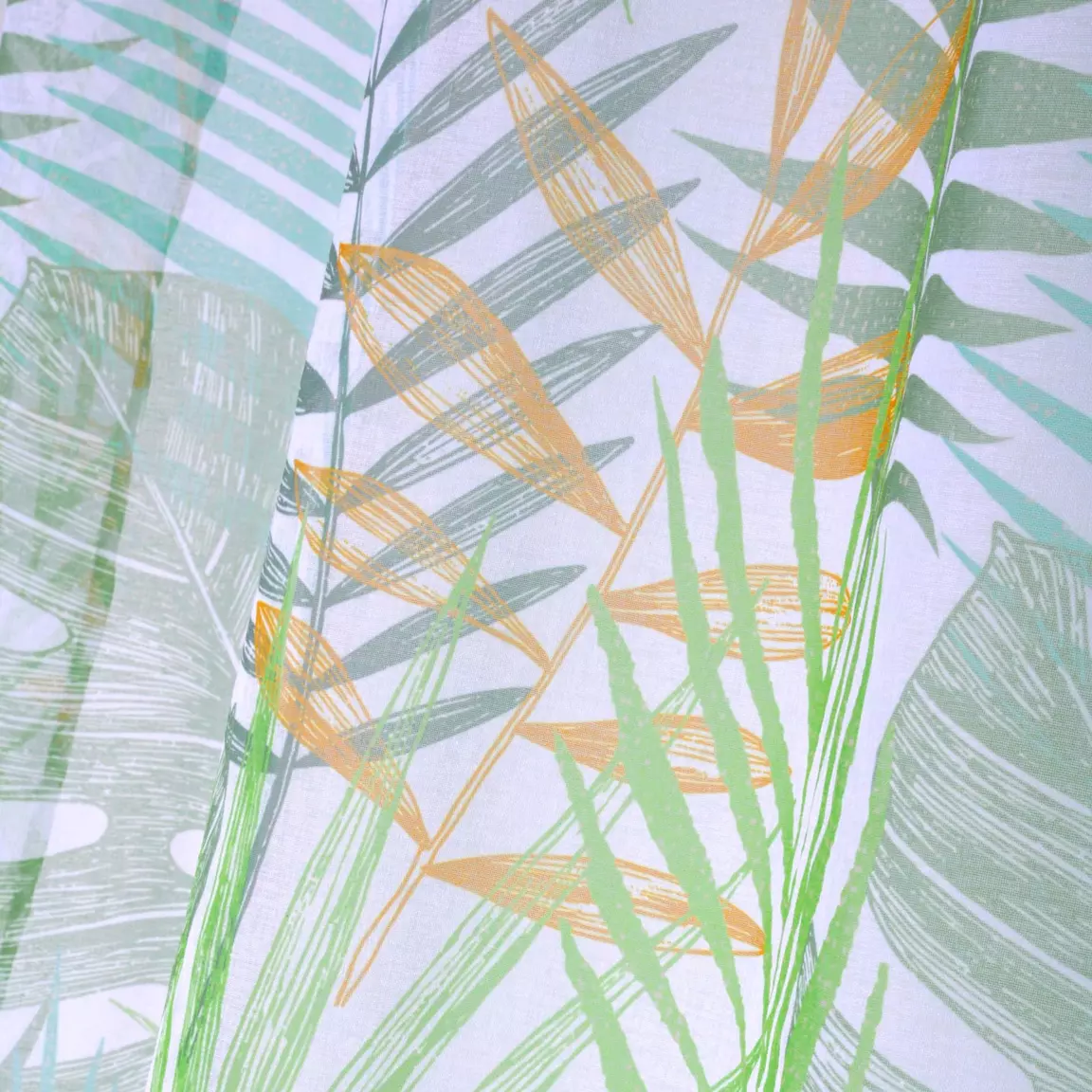 Voilage œillets (140 x 260 cm) Exolu Vert