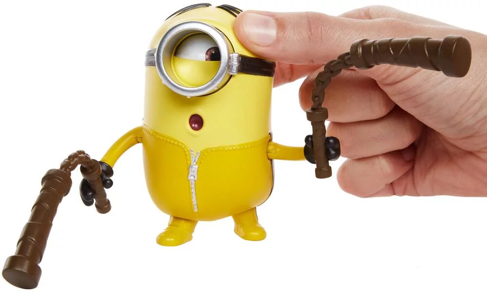 FIGURINE ACTION 11 CM STUART ET NUNCHAKU - MINIONS