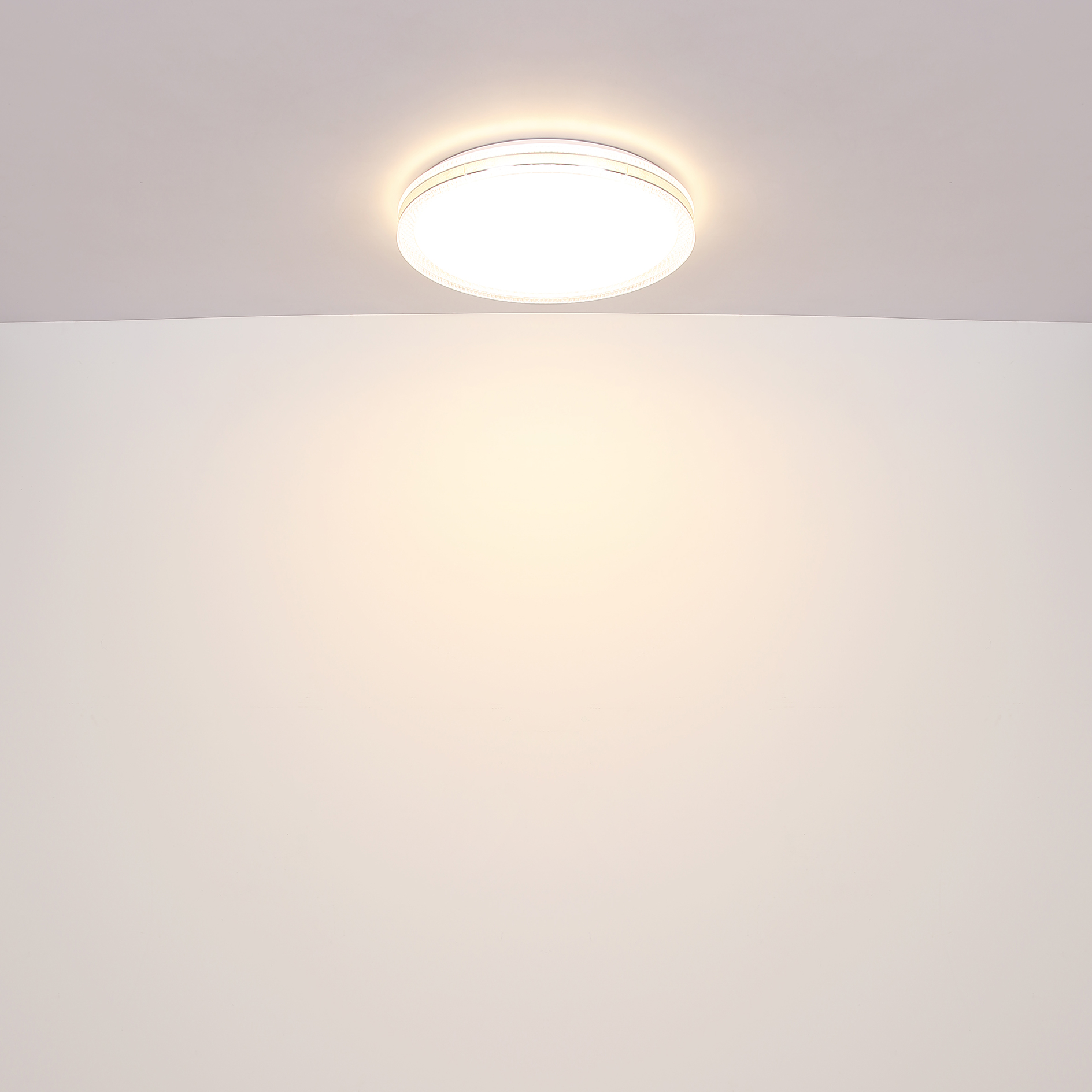 LED-Deckenleuchte - weiß - 49 cm