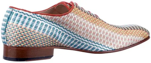 Mascolori African Dream - maat 47 veterschoen Multi Vlecht - maat 47 Calandschoen